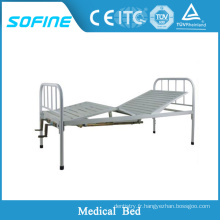 Fabricant de lit d&#39;hôpitaux SF-DJ107 en acier inoxydable pour équipement médical